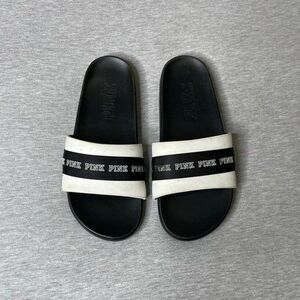 Victoria's Secret PINK Women’s Vintage Logo Sandal Slides